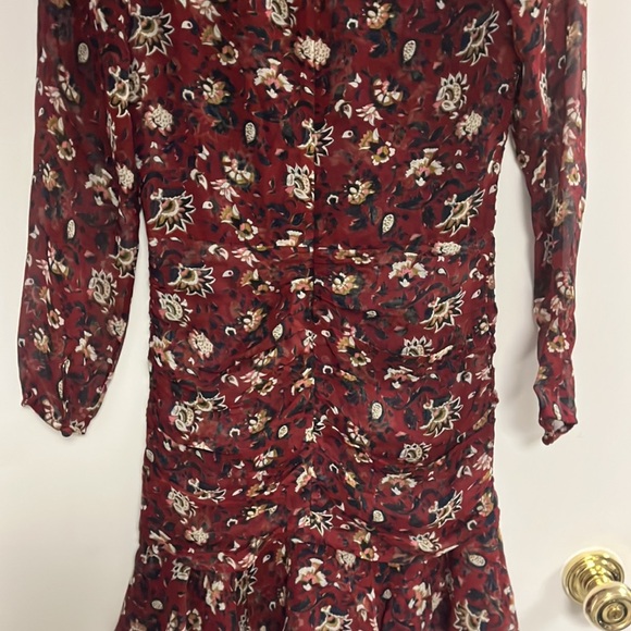 Veronica Beard Floral long Sleeve Dress - Picture 3 of 5